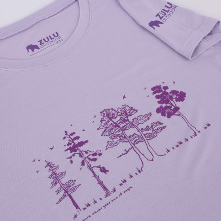 Koszulka damska Zulu Bambus Nature 210 Short