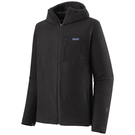 Męska bluza Patagonia M's R1 Air Full-Zip Hoody czarny Black