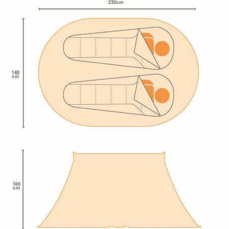 Namiot turystyczny Regatta Malawi 2 (Print)