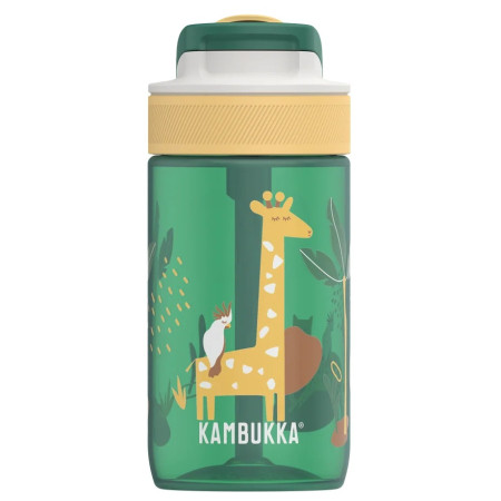 Butelka dla dziecka Kambukka Lagoon 400 ml zielony/żółty Safari Jungle