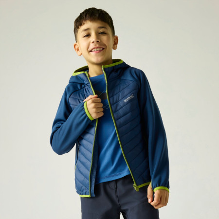 Kurtka dziecięca Regatta Junior Andreson Hybrid Aviator Blue