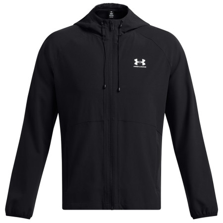 Kurtka męska Under Armour Vibe Woven Jacket czarny Black/White