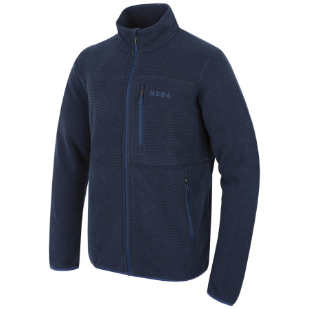 Męska bluza MOOA Velmo fleece 210 niebieski navy