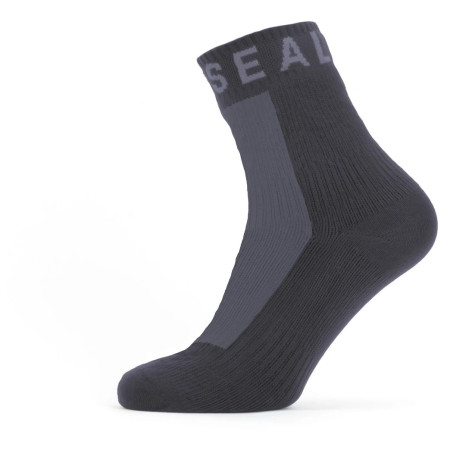 Wodoodporne skarpety SealSkinz WF All Weather Ankle Length czarny Black/Grey