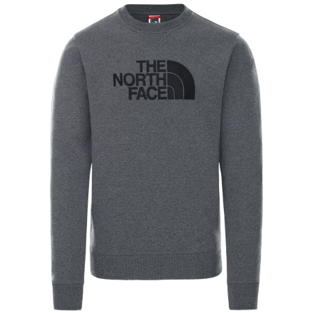 Męska bluza The North Face Drew Peak Crew szary/czarny Tnfmedixgreyhtr/Tnfblack