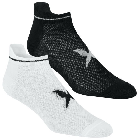 Damskie skarpety Kari Traa Nora Sock 2Pk 2021 czarny/biały Bwt