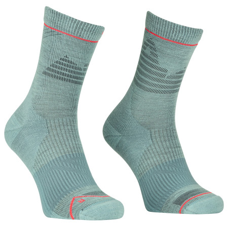 Damskie skarpety Ortovox Alpine Pro Comp Mid Socks W niebieski/szary aquatic ice