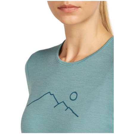 Damska koszulka Icebreaker Women Merino 200 Oasis LS Crewe Rainer Ridge
