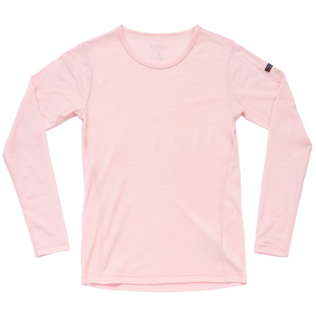 Damska koszulka Devold Breeze Merino 150 Shirt Wmn jasnoróżowy Chalk Pink