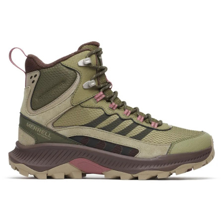Damskie buty turystyczne Merrell Speed Strike 2 Thermo Mid Wp jasnozielony olivine
