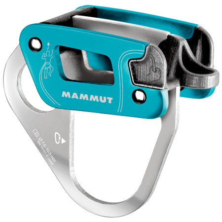 Zabezpieczenie Mammut Bionic Alpine Belay niebieski/szary Aqua/Graphite