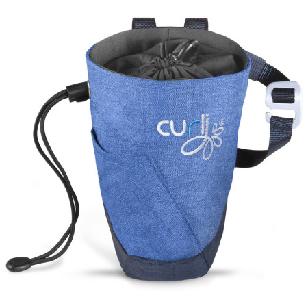 Saszetka na przysmaki Curli Treatbag V2 niebieski Blue