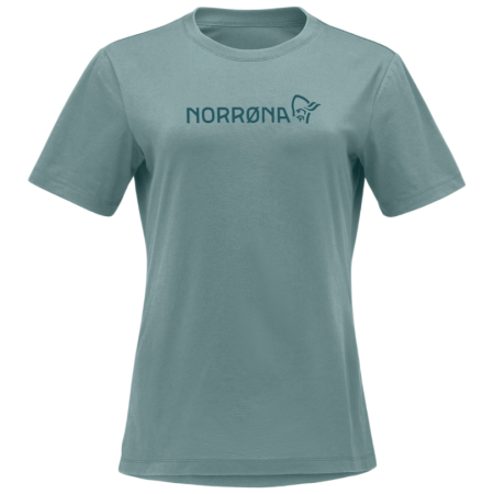 Koszulka damska Norrona 29 cotton Norrøna viking T-shirt jasnoniebieski