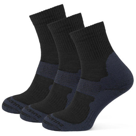 Skarpetki Zulu Merino Allseason 3-pack czarny/szary black/grey