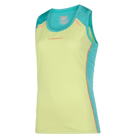 Damski podkoszulek La Sportiva Tracer Tank W zielony Green Banana/Lagoon