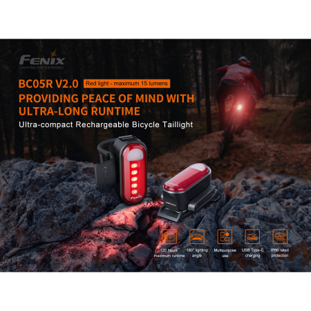 Tylne światło Fenix BC05R V2.0