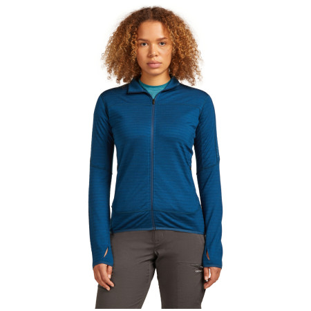 Bluza damska Icebreaker Women Merino Blend 300 RealFleece™ Descender LS Zip