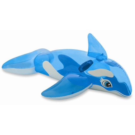 Nadmuchiwana orka Intex Lil' Whale RideOn 58523NP niebieski