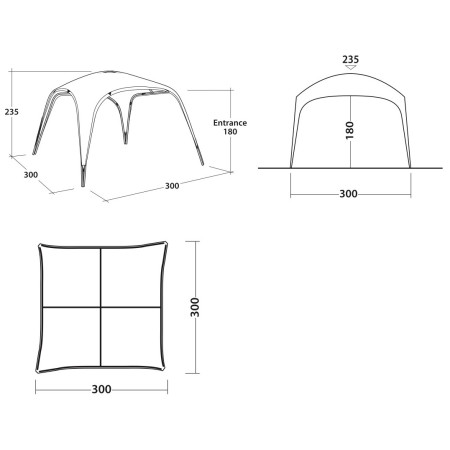 Wiata Outwell Wakefield Shelter M