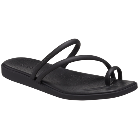 Sandały damskie Crocs Miami Toe Loop czarny Black
