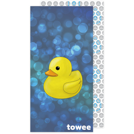 Ręcznik szybkoschnący Towee Bubble 70x140 cm niebieski Bubble