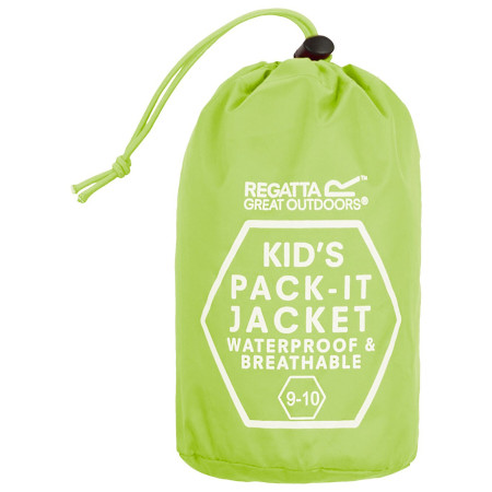 Kurtka dziecięca Regatta Kids’ Pack-It Jacket III Sharp Green