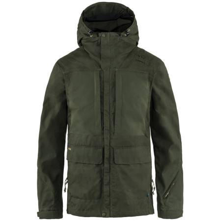 Kurtka zimowa męska Fjällräven Lappland Hybrid Jacket M ciemnozielony Deep Forest