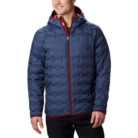 Kurtka męska Columbia Delta Ridge Down Hdd Jacket niebieski/czerwony DarkMountain