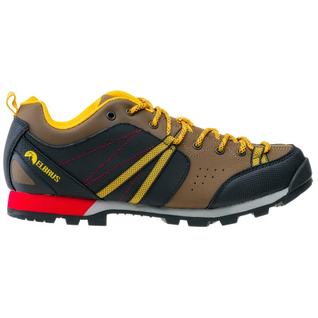 Męskie buty turystyczne Elbrus Togato brązowy Brown/Black/Yellow