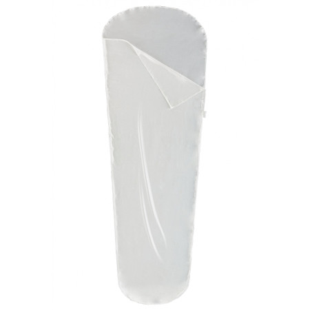 Wkład do śpiwora Ferrino Silk Liner Mummy biały White