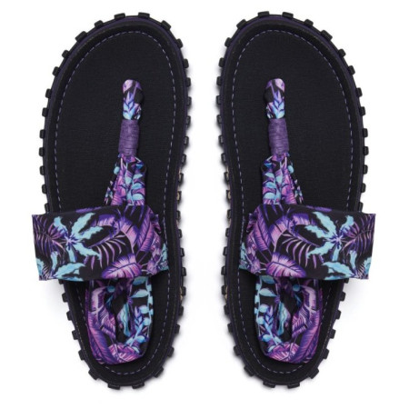 Sandały damskie Gumbies Slingback Purple Haze czarny/fioletowy černá/fialová