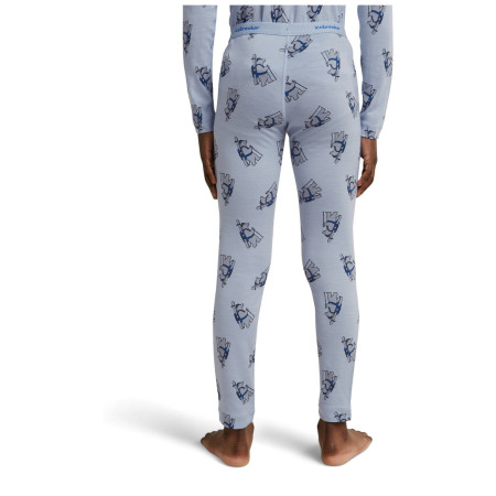 Dziecięce kalesony Icebreaker Kids M 200 Oasis Leggings Bear Tour AOP