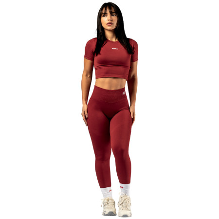 Damski top Nebbia Seamless crop top with SS Power