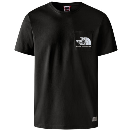 Koszulka męska The North Face Berkeley California Pocket Tee czarny TNF BLACK