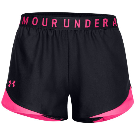 Szorty damskie Under Armour Play Up Shorts 3.0 czarny/fioletowy Black / Cerise / Cerise