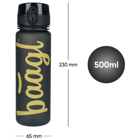 Butelka dziecięca Baagl Butelka tritanowa 500 ml