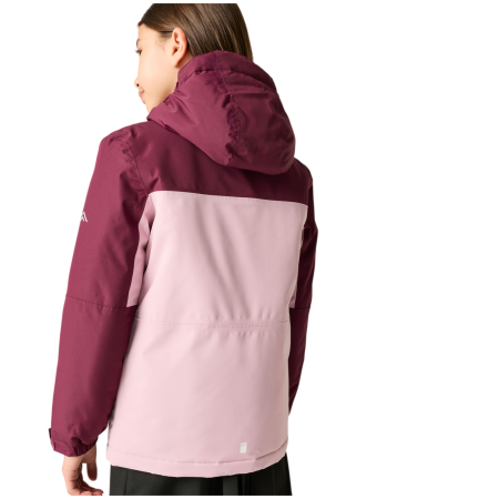 Dziecięca kurtka zimowa Regatta Beamz Fig/Powder Lilac