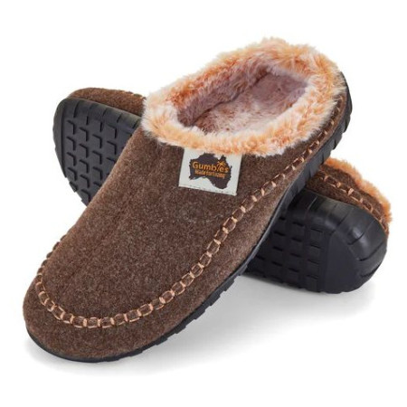 Damskie kapcie Gumbies Ossa Low Chocolate & Cream