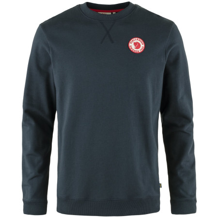 Męska bluza Fjällräven 1960 Logo Badge Sweater ciemnoniebieski Dark Navy