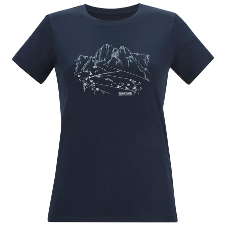 Koszulka damska Regatta Womens Fingal Stretch ciemnoniebieski Navy