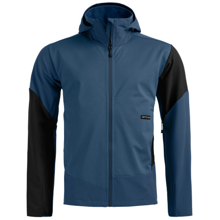Męska kurtka softshellowa Ortovox Ortler Softshell Plus Jacket niebieski Blue Nunatak