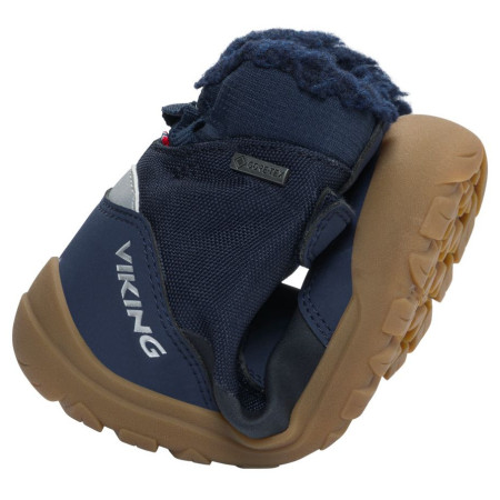 Dziecięce buty zimowe Viking Outdoor Footwear Spruce Barefoot Warm GTX 2V Navy