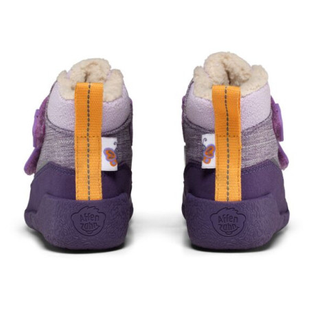 Dziecięce buty zimowe Affenzahn Prewalker Winter Boot Vegan Snuggy Butterfly