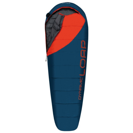 Śpiwór Loap Antsana niebieski BlueCoral/Grenadine