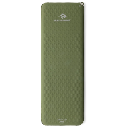 Karimata samopompująca Sea to Summit Camp Plus Self Inflating Mat Regular Rectangular Wide zielony Cypress