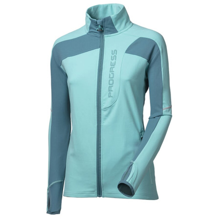 Bluza damska Progress Bona niebieski modrozelená