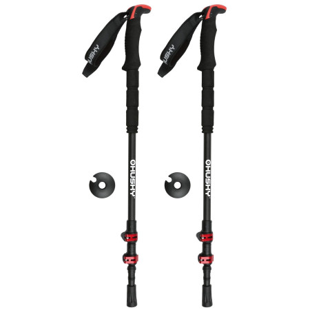 Kije trekkingowe Husky Sones czarny