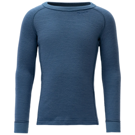 Dziecięca koszulka Devold Duo Active Merino Shirt Kid Berry ciemnoniebieski Berry