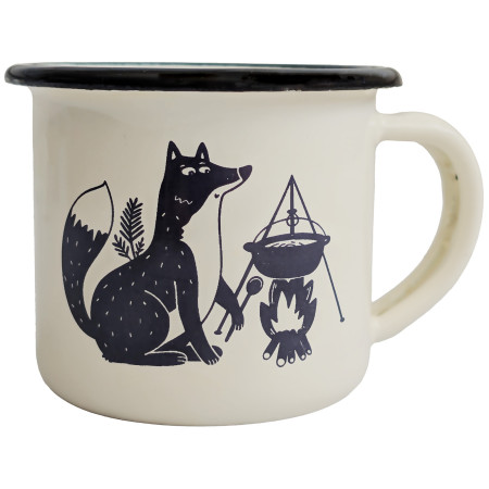 Kubek 4camping Fox Cup beżowy beige