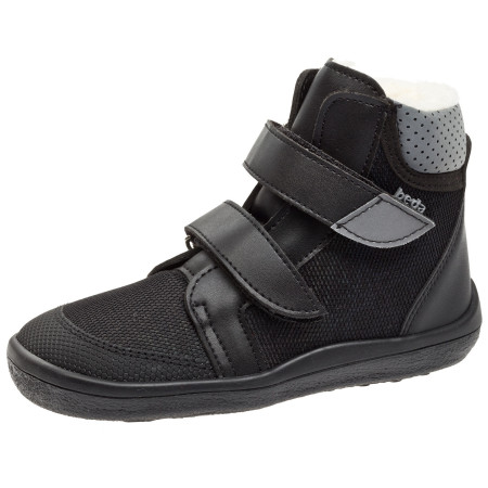 Buty barefoot dziecięce Beda Daisy Black czarny Black